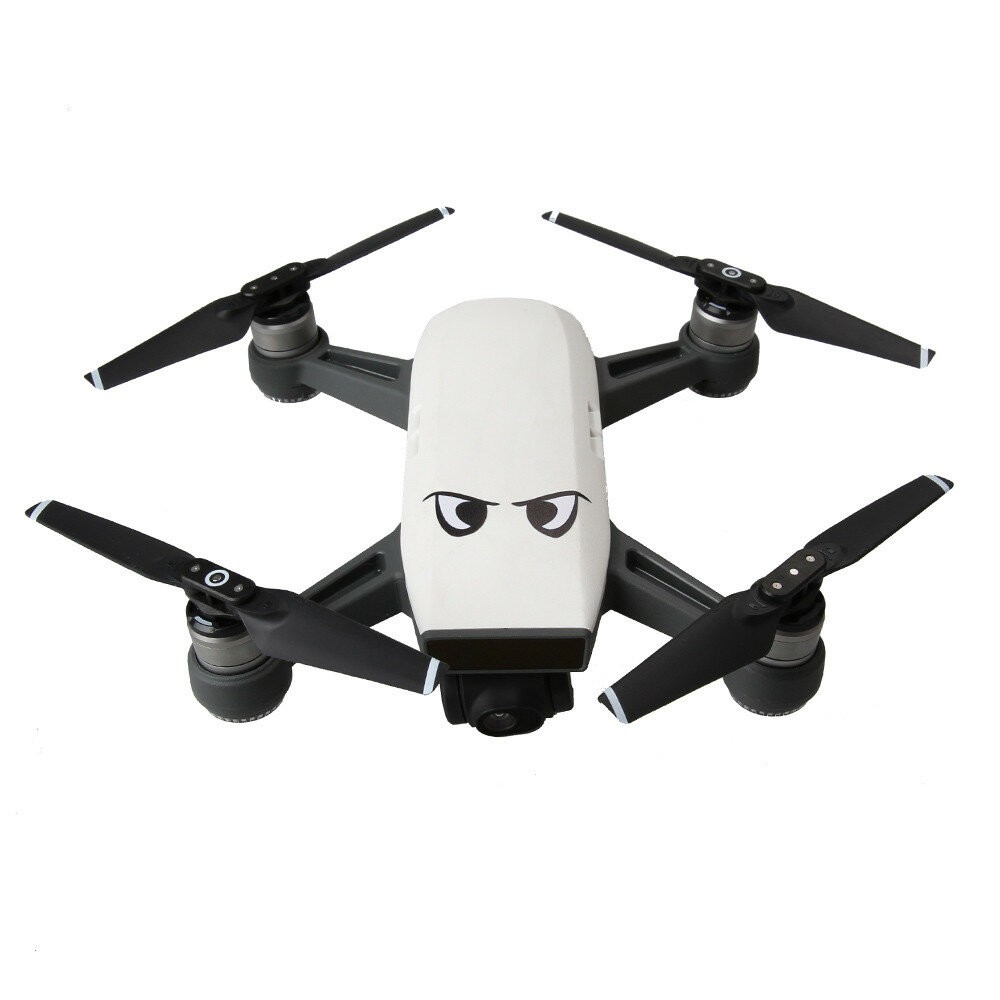 4 מדבקות של כריש לרחפן